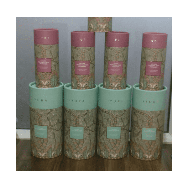 Paper Tube Round Box – 2000 pcs minimum Glass Jar (500 gram )Printed with Custom size – 2000 pcs minimum - Image 2